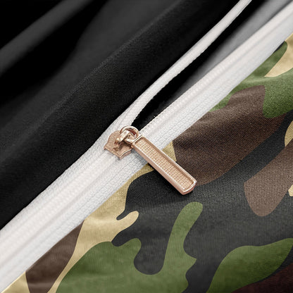Tactical Camo Comforter Bed Set