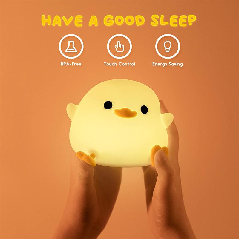 Soothing Kids Bedroom Lamp with Dimmable Night Light