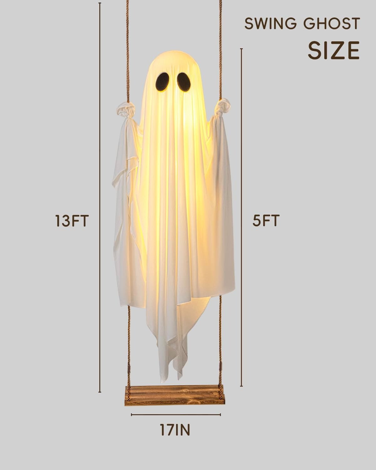 Spooky Outdoor Halloween Decor Lamp