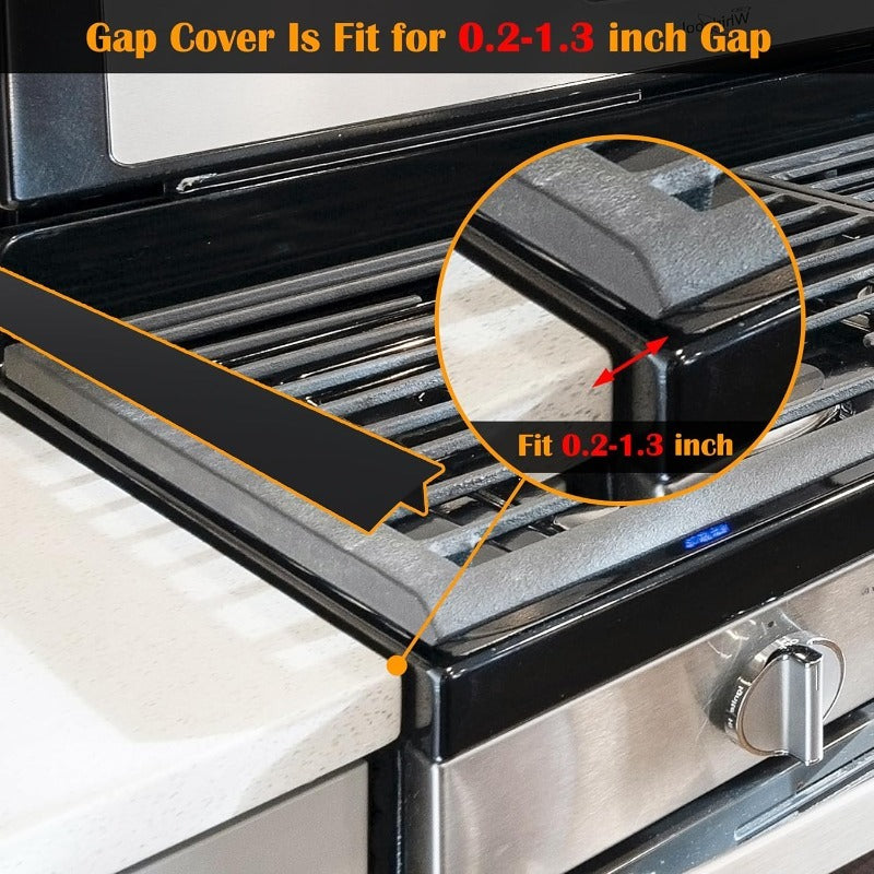 Heat Resistant Kitchen Stove Gap Seals