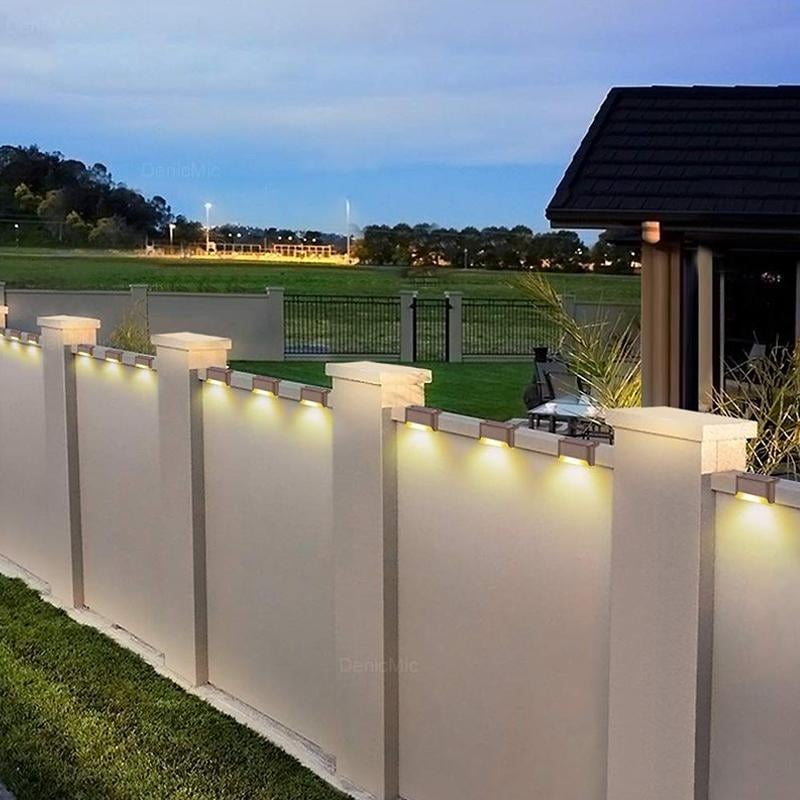 Eco Friendly Solar Powered Garden Step Lights
