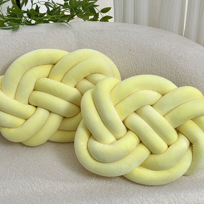 Plush Cloud Pillow - Soft Sleep Pillow with Button Detail