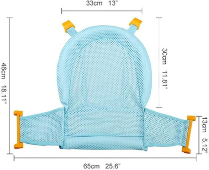 Portable Infant Tub with Non-Slip Seat and Secure Harness