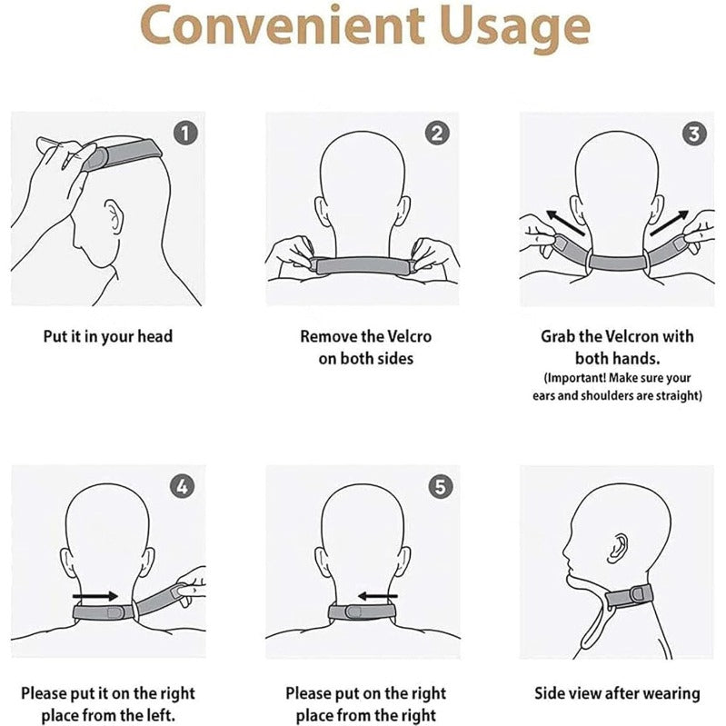 Flexible 360° Posture Correction Neck Support Brace