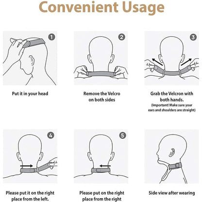 Flexible 360° Posture Correction Neck Support Brace