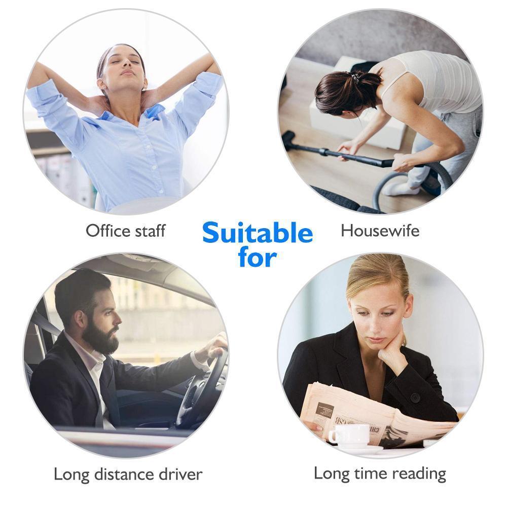 Heated U Shaped Neck and Back Massage Cushion