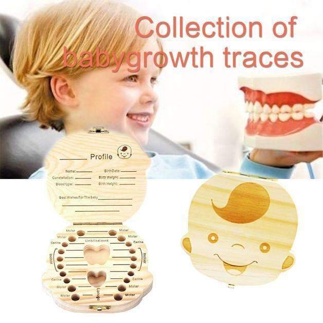 Baby Teeth Storage Box Keepsake