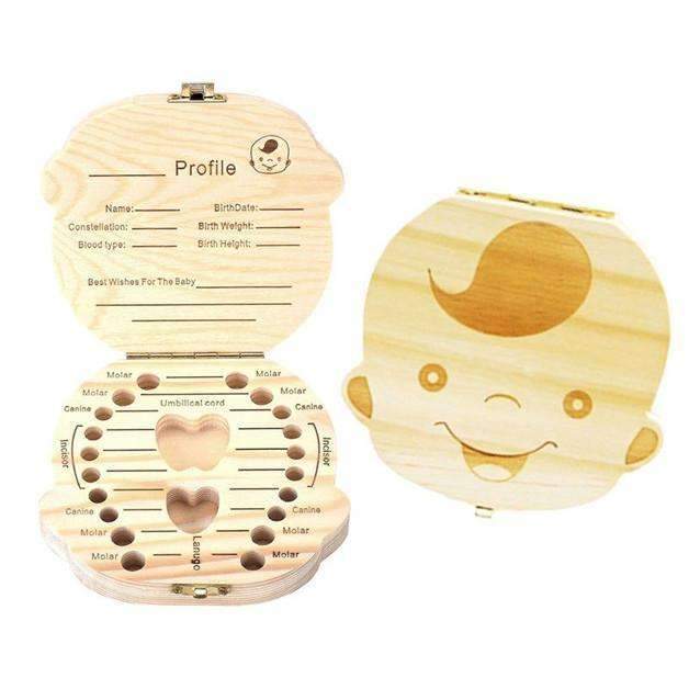 Baby Teeth Storage Box Keepsake