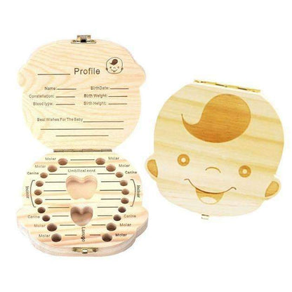 Baby Teeth Storage Box Keepsake