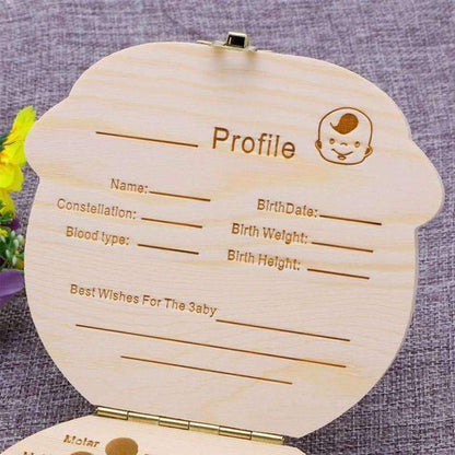 Baby Teeth Storage Box Keepsake