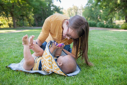 Portable 3-in-1 Changing Pad with Sanitizer