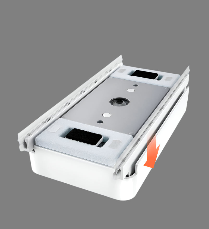 Easy Reach Window Cleaning Tool with Magnetic Edge