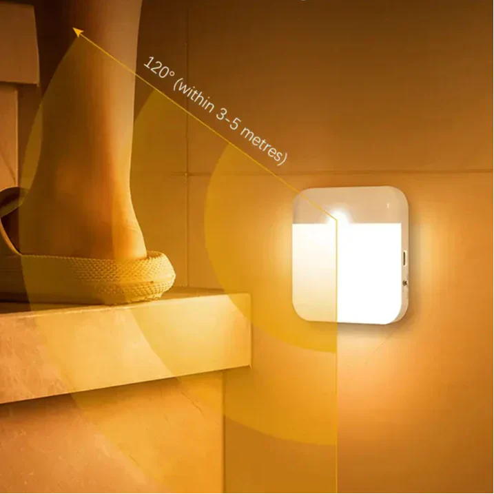 Smart USB Rechargeable Motion Night Lamp
