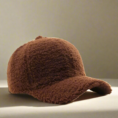 Cuddly Plush Teddy Bear Hat