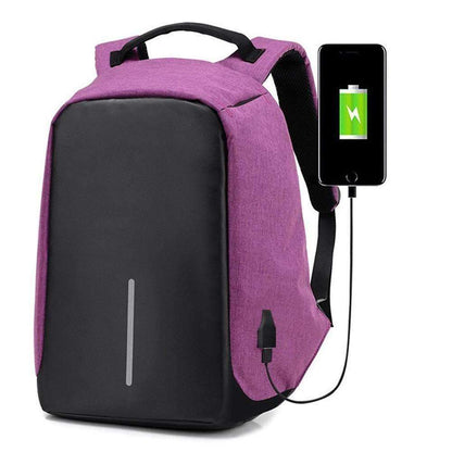 Secure USB Charging Travel Backpack