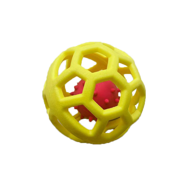 Fesara | Interactive Dog Toy - Tough Squeaky Ball