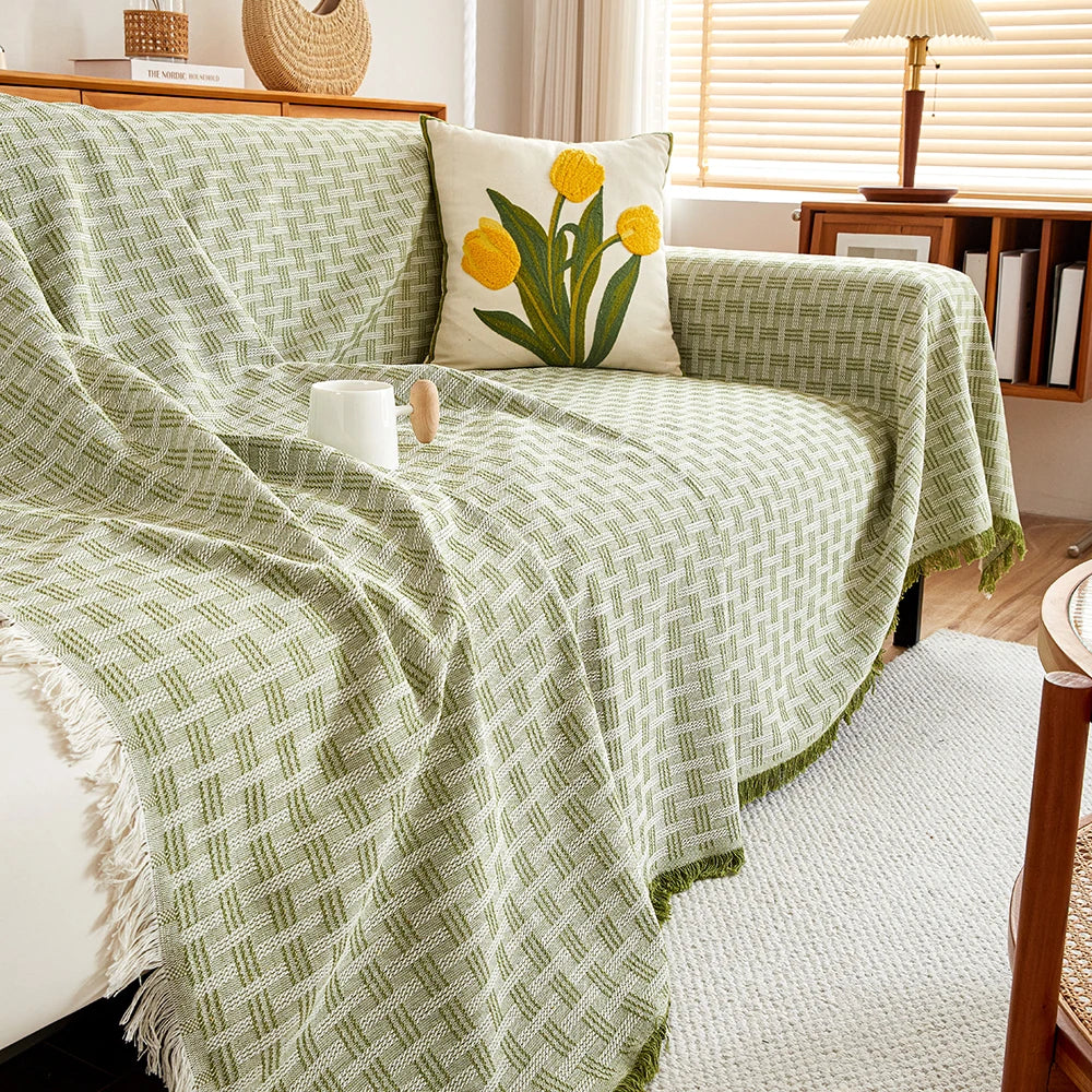 Fesara | Big Couch Slipcover with Double Sided Design