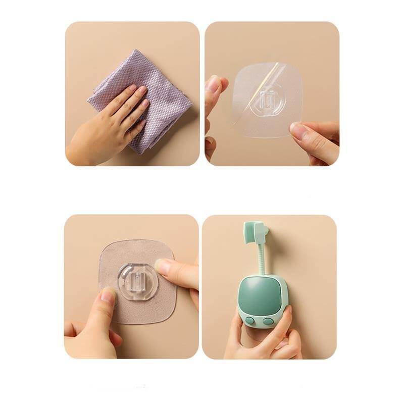 Flexible Shower Head Holder with Strong Suction