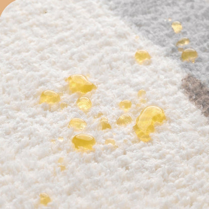 Vibrant Marble Bathroom Mat