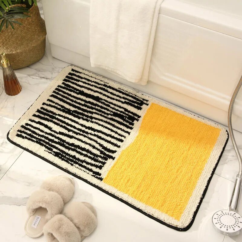 Luxurious Non-Slip Bath Mat for Elegant Bathrooms