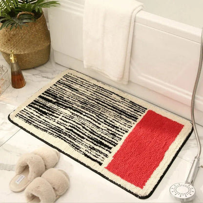 Luxurious Non-Slip Bath Mat for Elegant Bathrooms