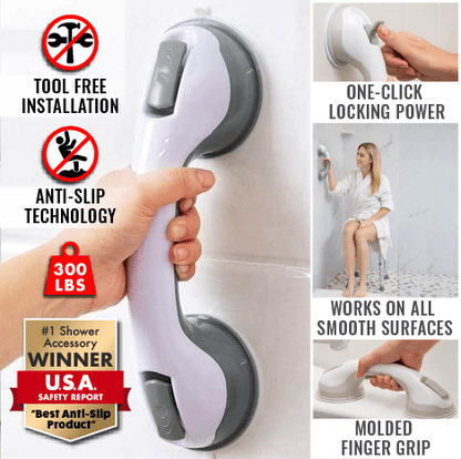 Secure Bathroom Balance Grab Bar