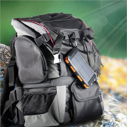 Durable Waterproof 10,000mAh Solar Power Bank