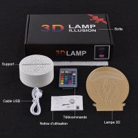 Galaxy 3D Star Wars Millennium Falcon Desk Lamp