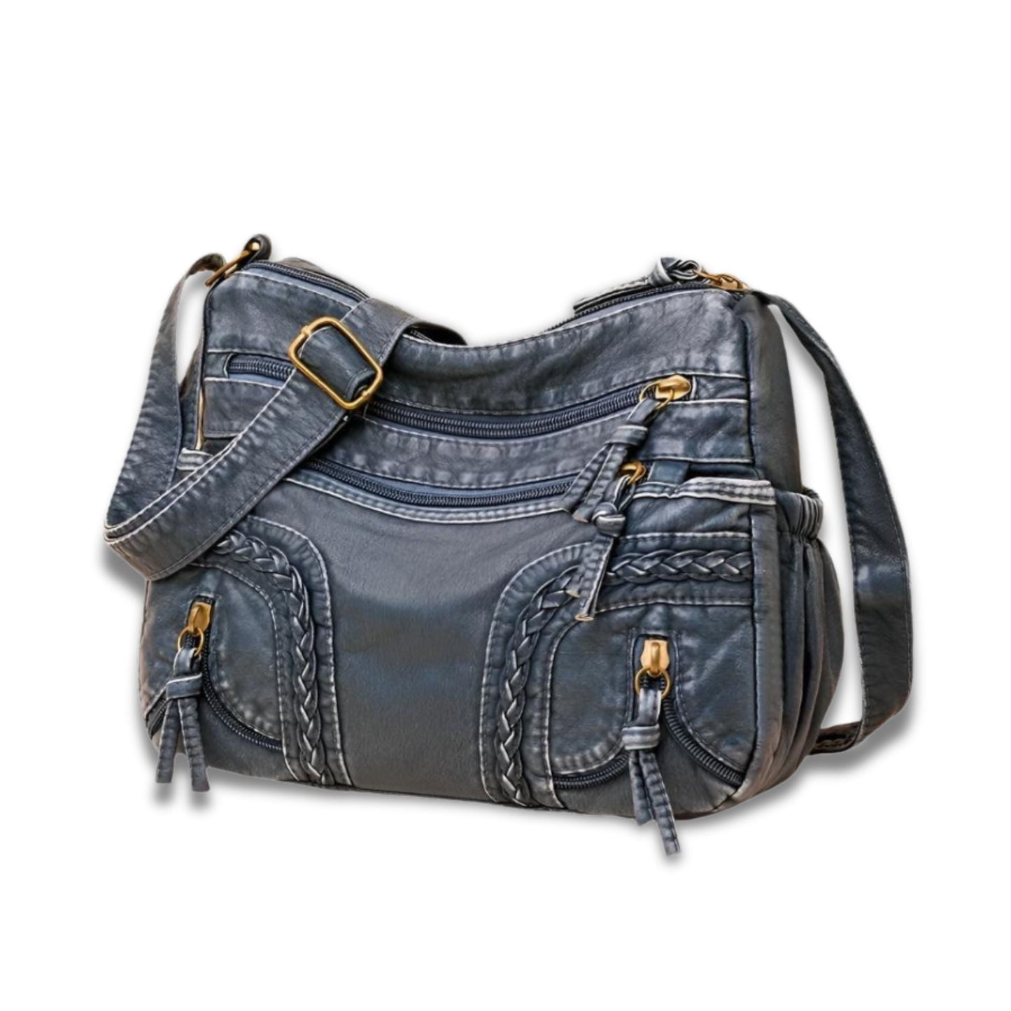 Chic Woven Tote Bag - Lightweight Everyday Shoulder Bag - Fesara