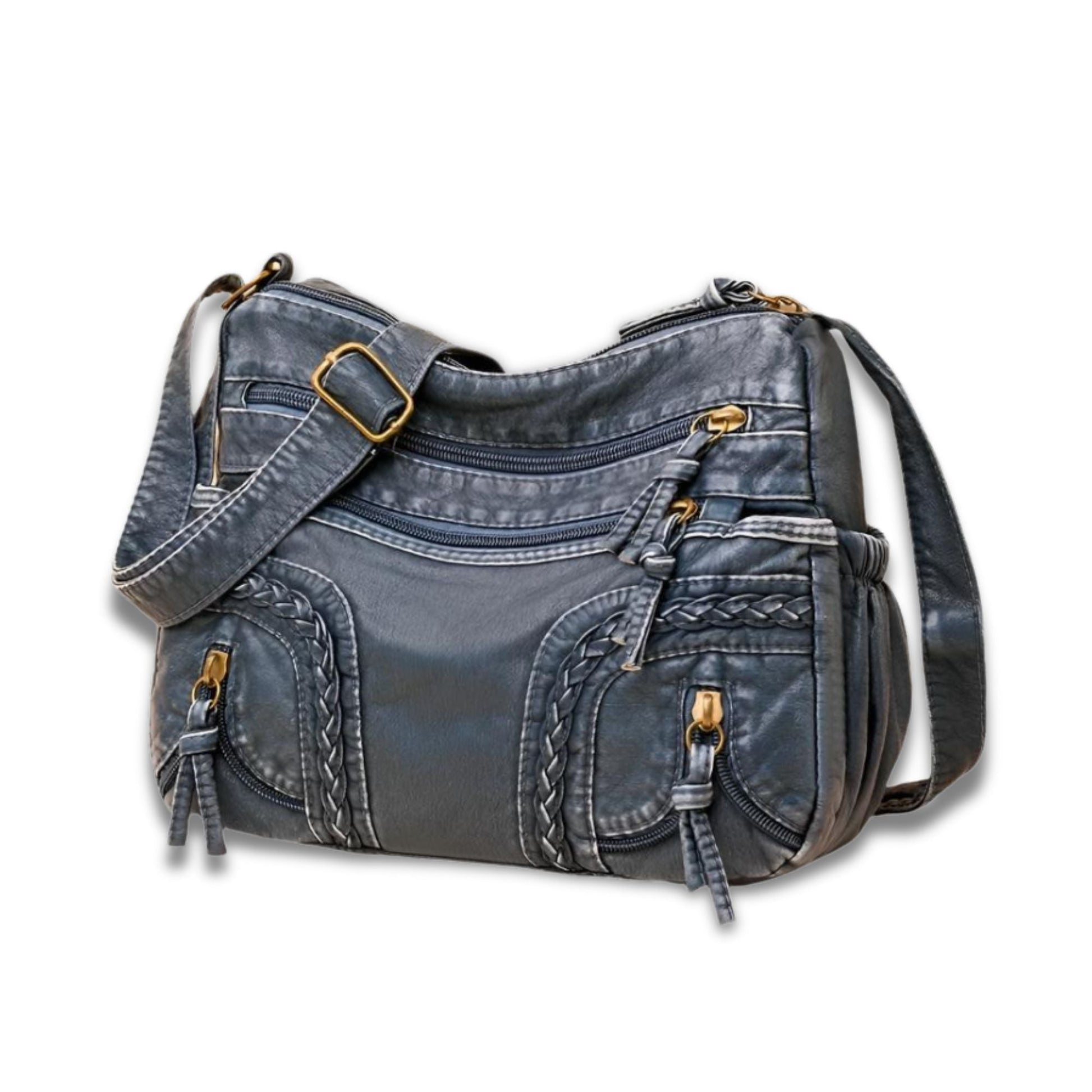 Chic Woven Tote Bag - Lightweight Everyday Shoulder Bag - Fesara