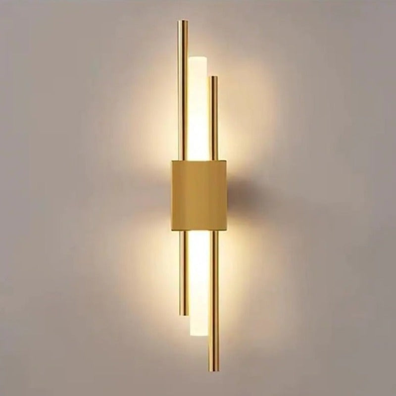 Luxury Black Gold LED Wall Light
