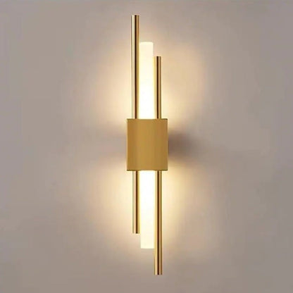 Luxury Black Gold LED Wall Light