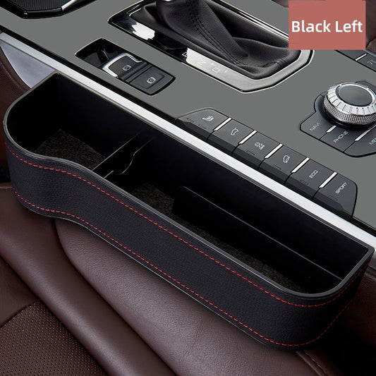 Premium Leather Auto Seat Storage Organizer - Fesara