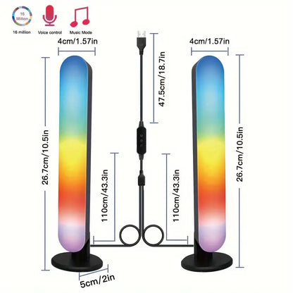 Colorful Music Sync LED Strip Lights for TV Gaming