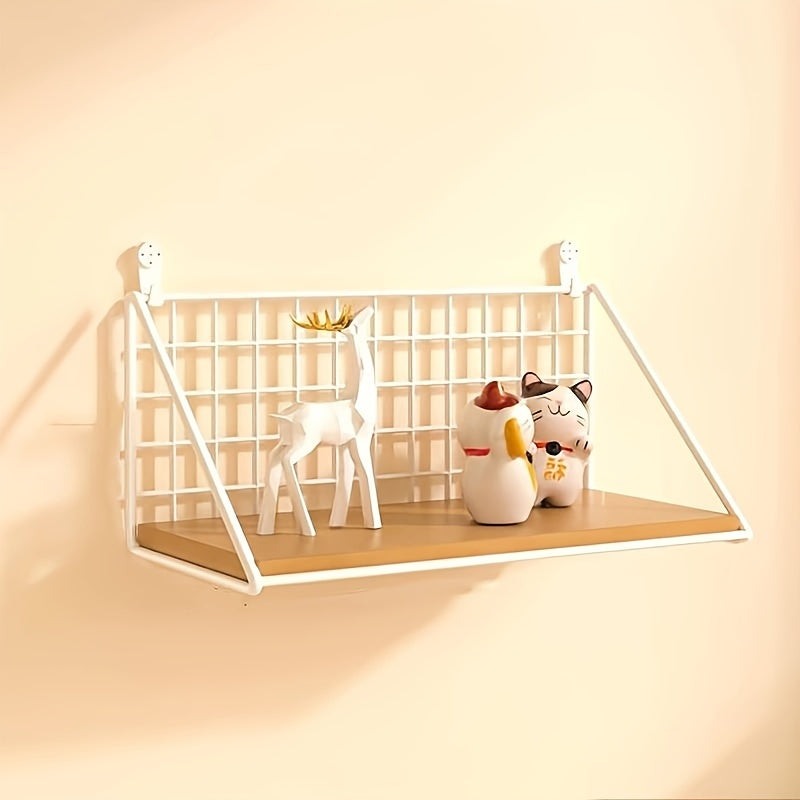 Sleek Metal Wall Shelf