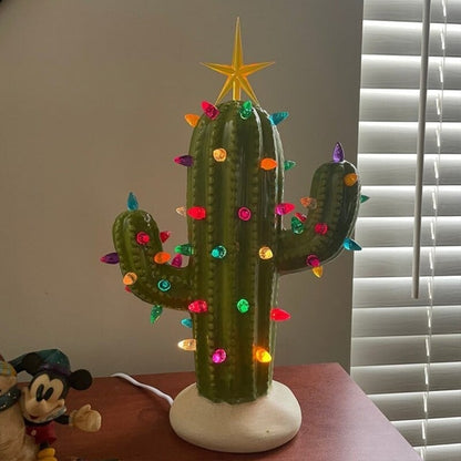 Low Maintenance Indoor Glow Cactus Lamp