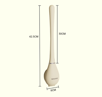 Soft Bristle Toilet Brush with Ergonomic Handle