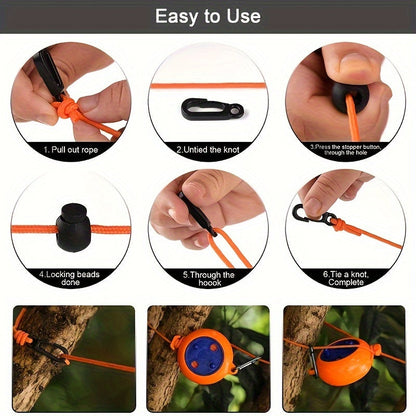 Portable Compact Travel Clothes Line