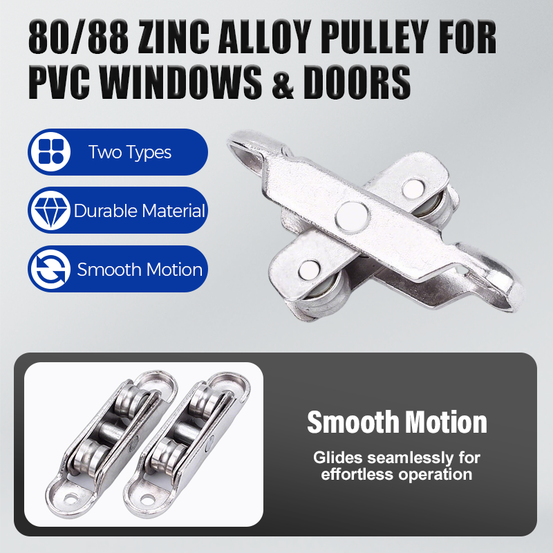 Smooth Silent PVC Window Sliding System - Fesara