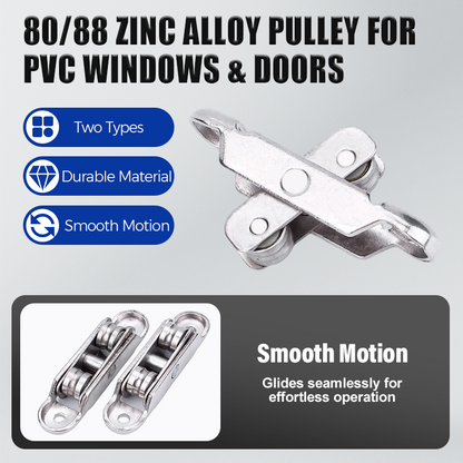 Smooth Silent PVC Window Sliding System - Fesara