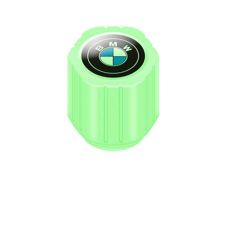 Bright Green LED Tire Valve Caps 20-Pack Universal Fit
