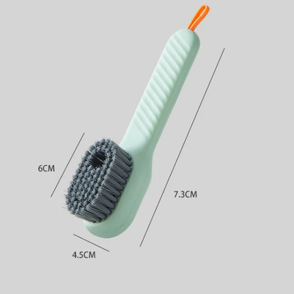 Gentle Home Cleaning Brush with Soft Bristles