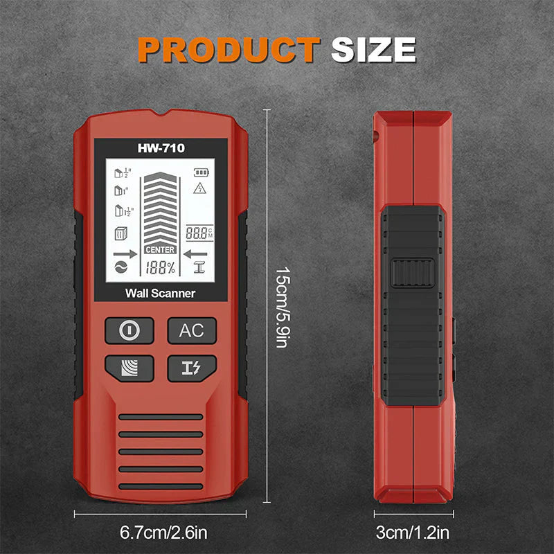 Accurate Pipe and Cable Detector for Walls - Fesara