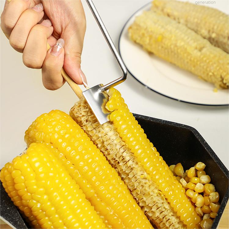 Easy Grip Stainless Steel Corn Stripper Tool