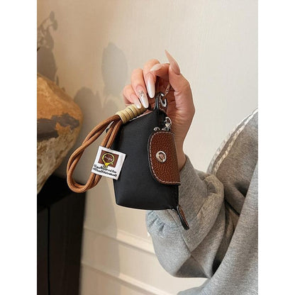 Small Nylon Wristlet Handbag