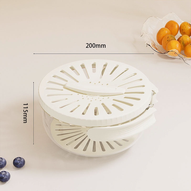 Collapsible Laundry Basket with Swivel Top Lid