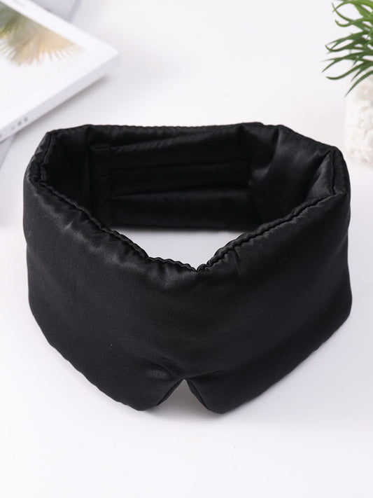 Soft Floral Silk Sleep Mask - Fesara