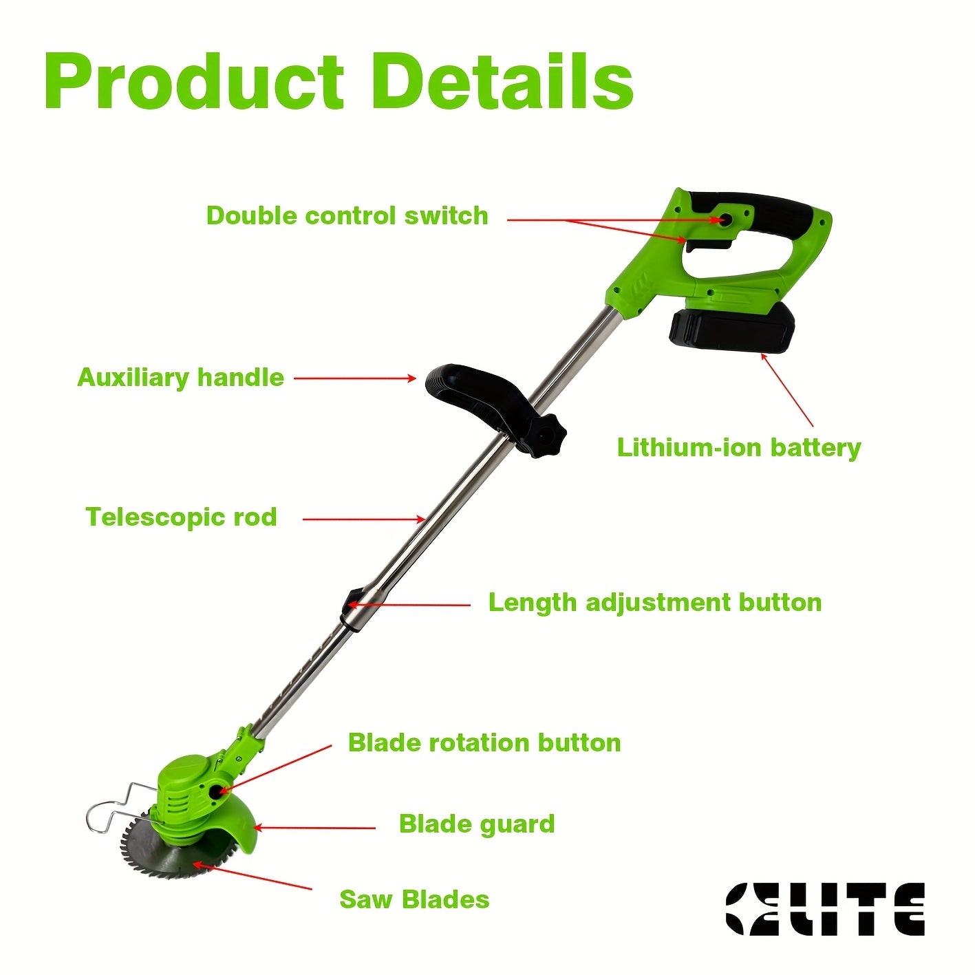 EasyCut Cordless Lawn Trimmer
