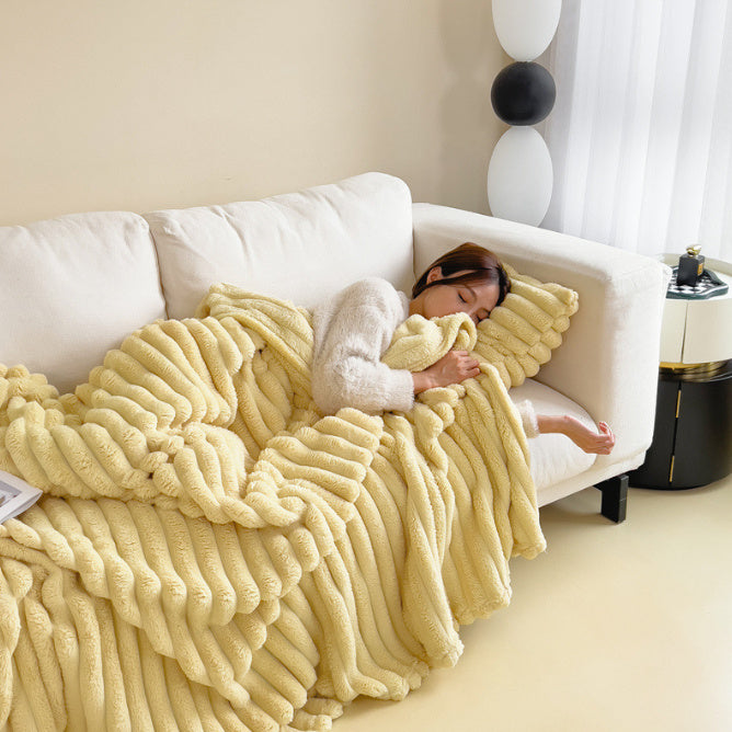 Soft Plush Winter Throw Blanket