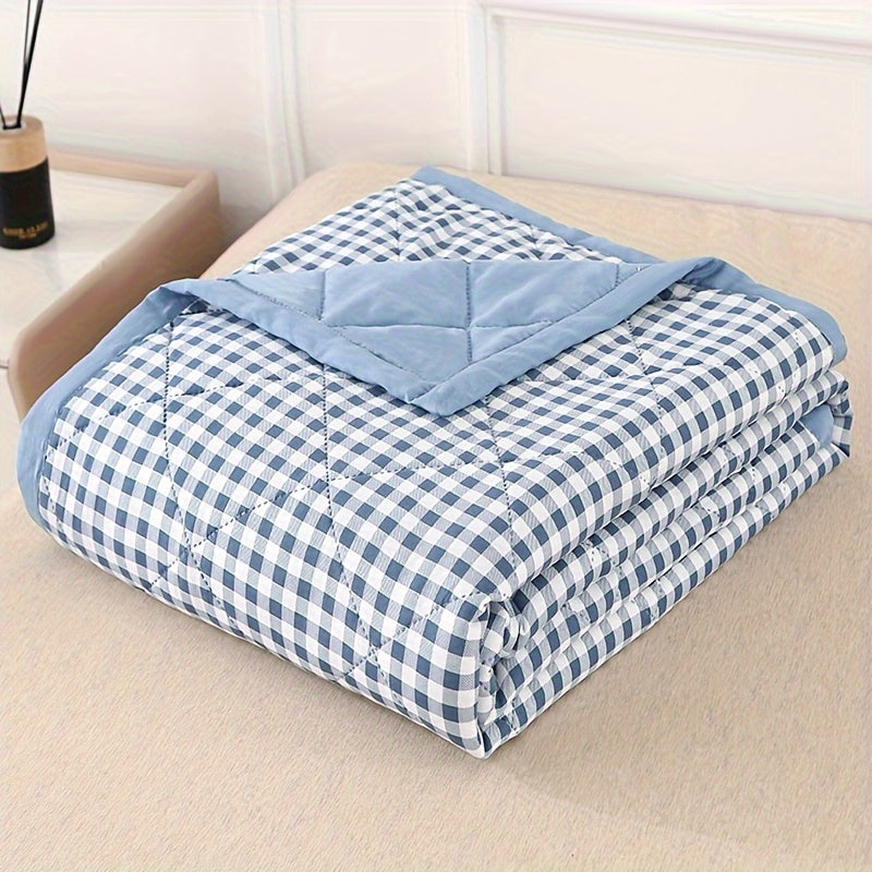 Fesara | Classic Lightweight Plaid Throw Blanket
